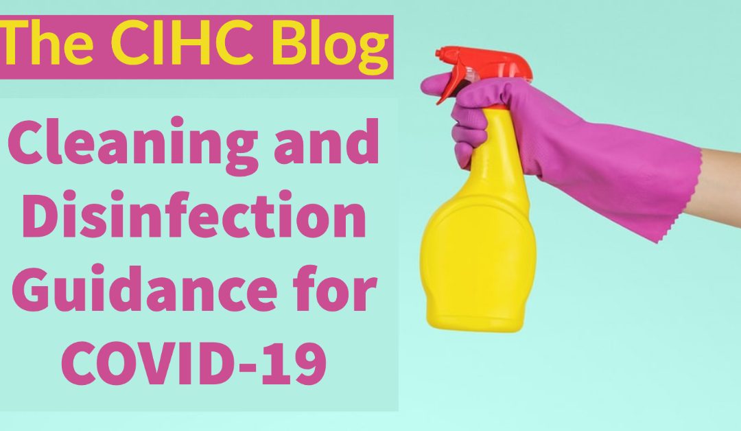Cleaning and Disinfection Guidance for COVID-19
