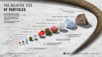 Particle size comparisons